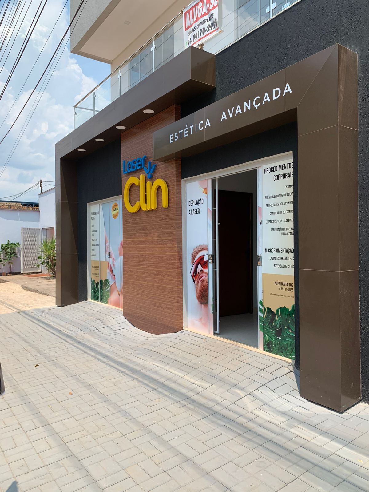 Ambiente de atendimento LaserClin